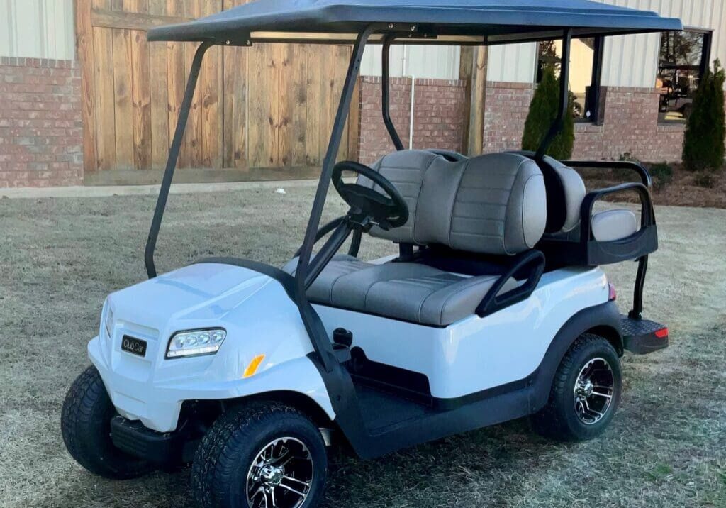 club car 2023 white 4VL