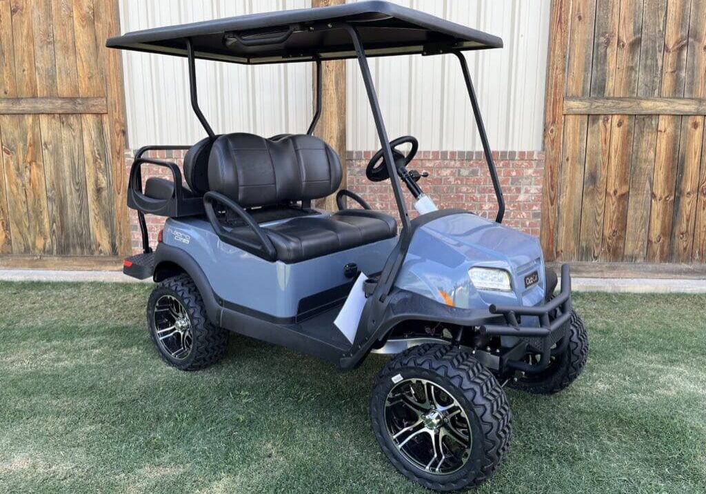 icy blue new club car